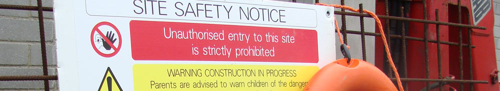 image of distressed building site